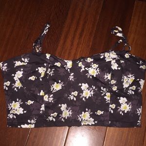 Oh My Love floral bralette Sz M
